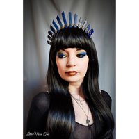 CLEOPATRA Lapis Lazuli Crystal Crown