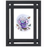 Mystic Cat with Crystal Ball Art Print