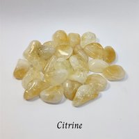 Crystal set for sisters with rose quartz, citrine, moonstone tumblestones and information card.