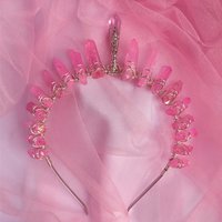 PRINCESS Titanium Quartz Crystal Crown