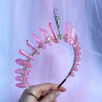 PRINCESS Titanium Quartz Crystal Crown