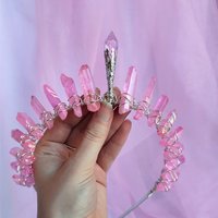 PRINCESS Titanium Quartz Crystal Crown
