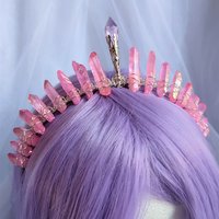 PRINCESS Titanium Quartz Crystal Crown