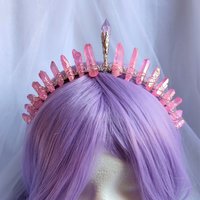 PRINCESS Titanium Quartz Crystal Crown