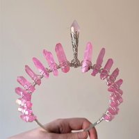 PRINCESS Titanium Quartz Crystal Crown