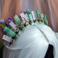 NYMPH Aventurine and Quartz Crystal Crown