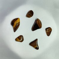 Tiger's Eye Wire Wrapped Pendant in Gold, Rose Gold or Copper