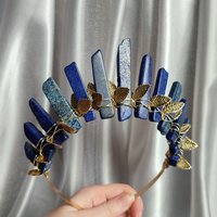 THEIA Lapis Lazuli Crystal Crown