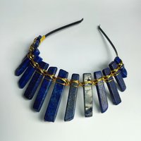 CLEOPATRA Lapis Lazuli Crystal Crown