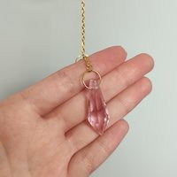 Rose Quartz Heart Suncatcher