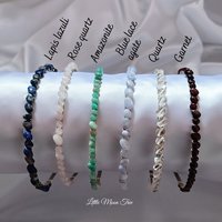 Crystal headbands with various gemstones.