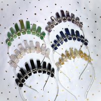 Mini crown collection with a choice of crystals and optional silver moon.
