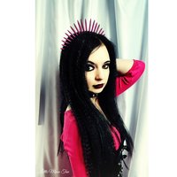 PUNK PRINCESS Howlite Crystal Crown