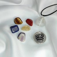 Spiral Cage Necklace