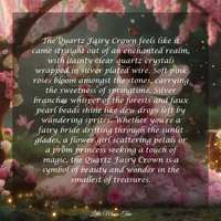 QUARTZ FAIRY Crystal Crown