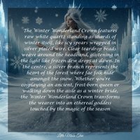WINTER WONDERLAND Quartz Crystal Crown
