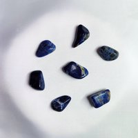 Sodalite Wire Wrapped Pendant in Gold, Rose Gold or Copper