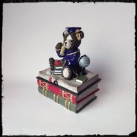 Wizard Teddy Bear Trinket Box