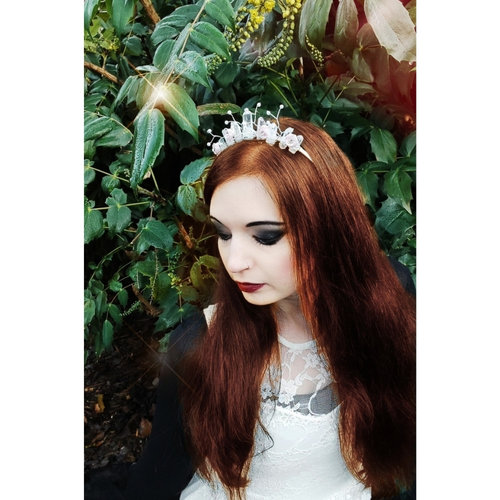 QUARTZ FAIRY Crystal Crown