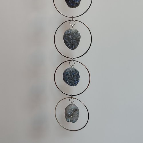 Druzy Quartz Suncatcher