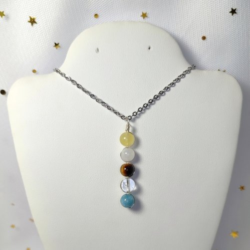 Gemini Gemstone Pendant