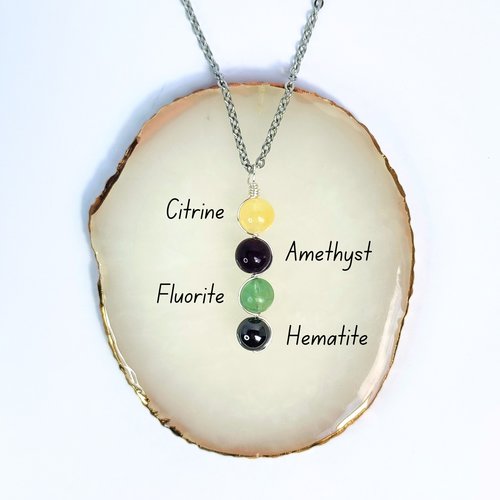 Sobriety Gemstone Pendant