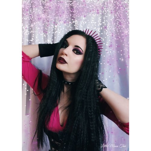 PUNK PRINCESS Howlite Crystal Crown