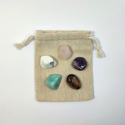 Grief & Bereavement Crystal Set with Guide