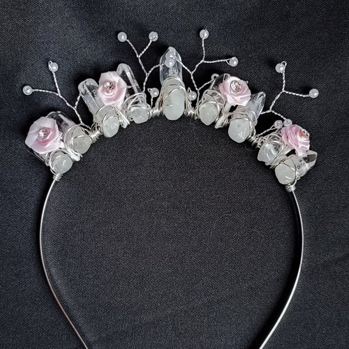 QUARTZ FAIRY Crystal Crown