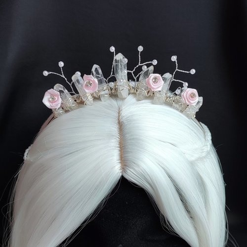QUARTZ FAIRY Crystal Crown