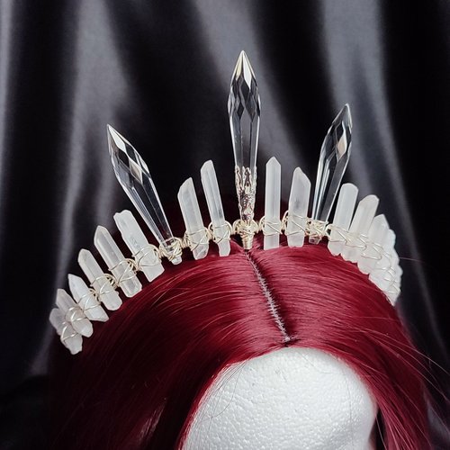 ICE QUEEN Quartz Crystal Crown
