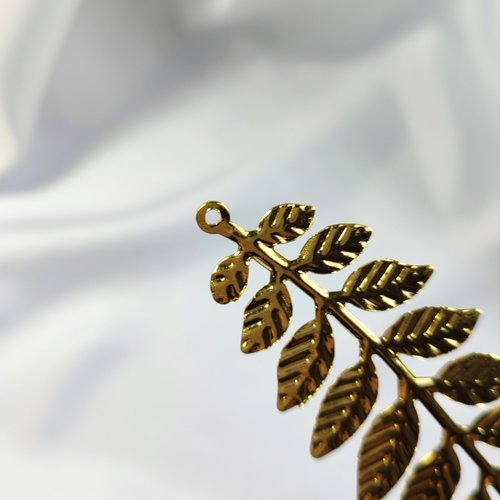 Gold Filigree Leaves