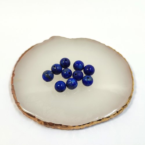 Natural lapis lazuli beads 7mm