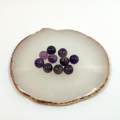 Amethyst Beads 8mm