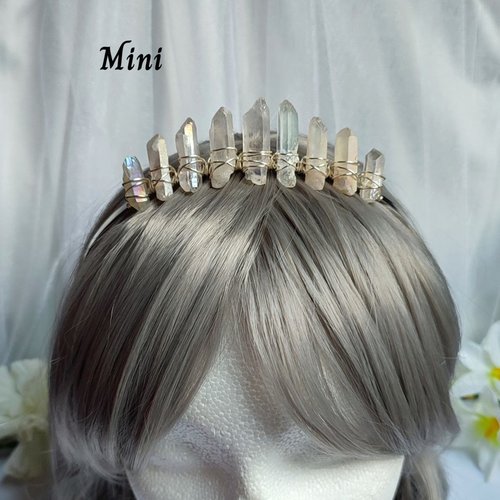 AURORA Aura Quartz Crystal Crown