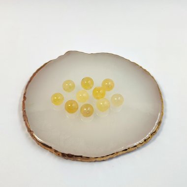 Natural citrine beads 8mm