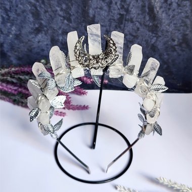 ARWEN Quartz Crystal Crown